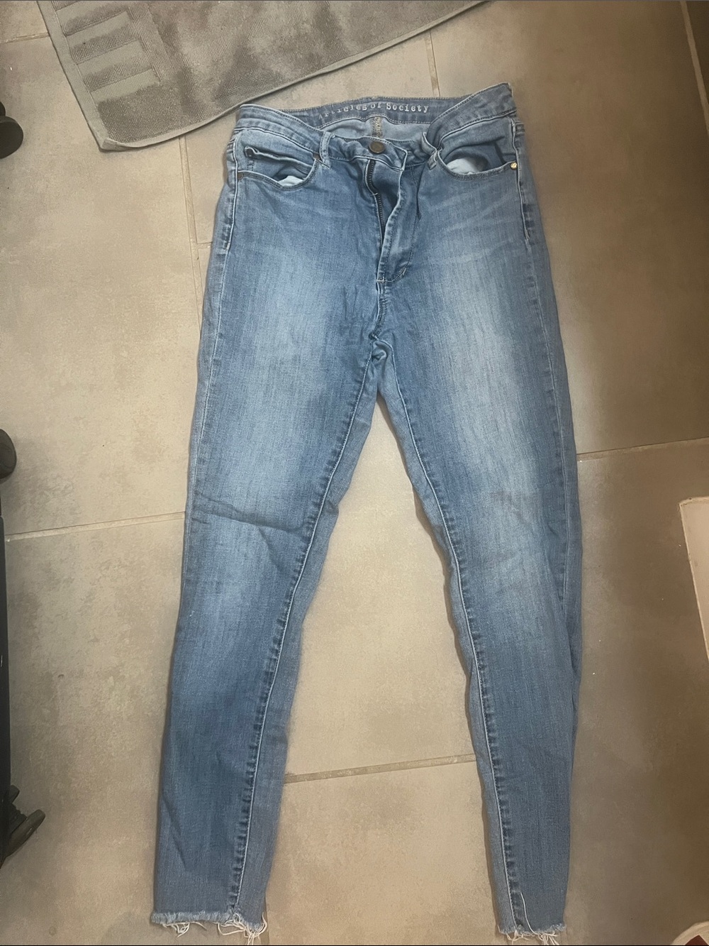 Articles Of Society Light Blue Skinny Jeans
